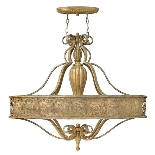 Carabel 6-Light Oval Pendant