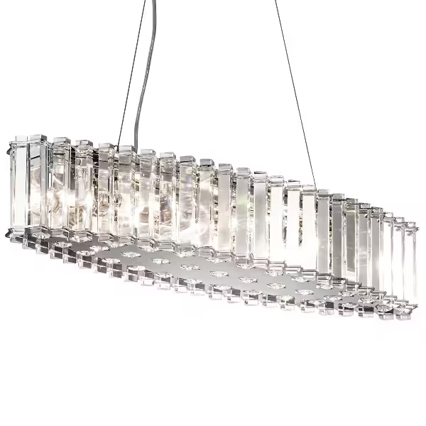 Crystal Skye LED Island Chandelier
