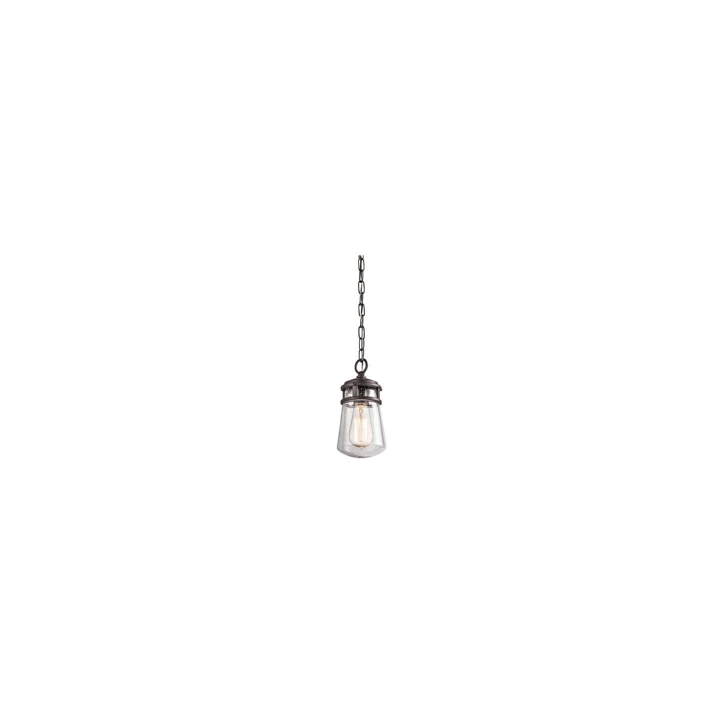 Lyndon Small Chain Lantern Architectural Bronze