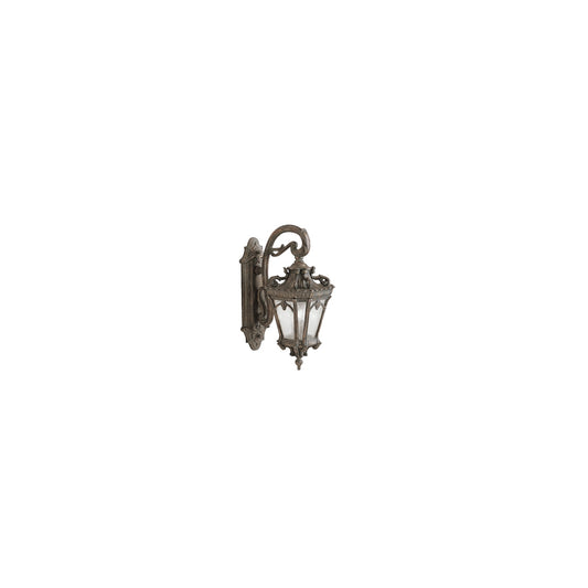 Tournai Clear Glass Wall Lantern with Cast Aluminium