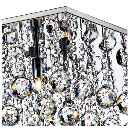Abacus 8-Light Flush Mount