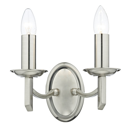 Dar Ambassador 2-Light Wall Light