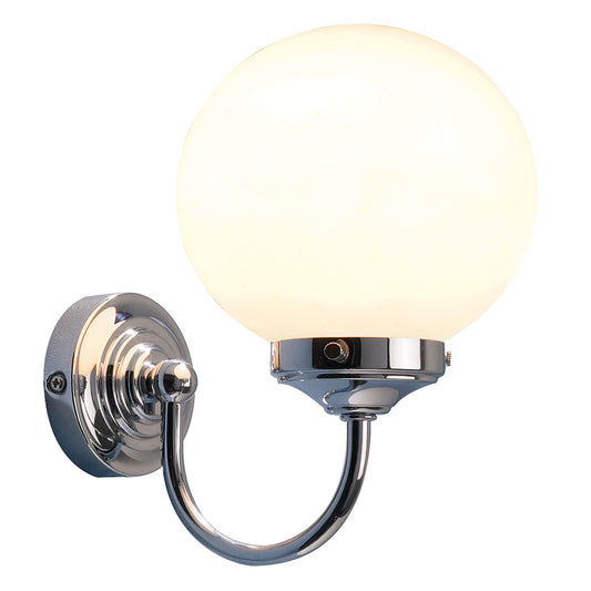 Dar Barclay 1lt Wall Light