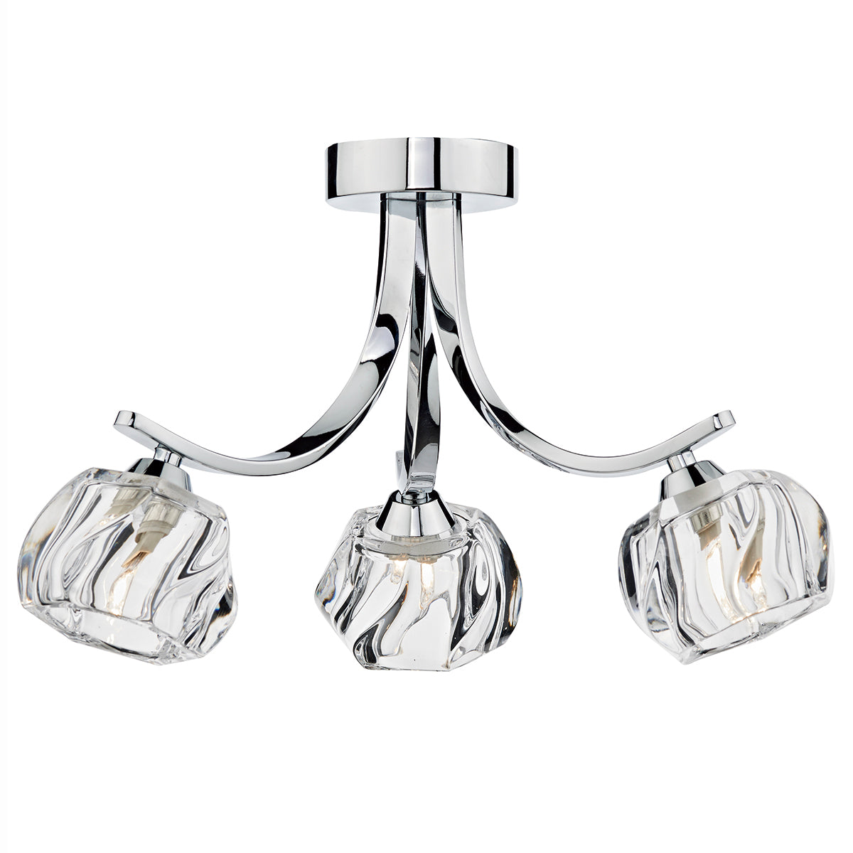 Ivy 3-Light Semi Flush