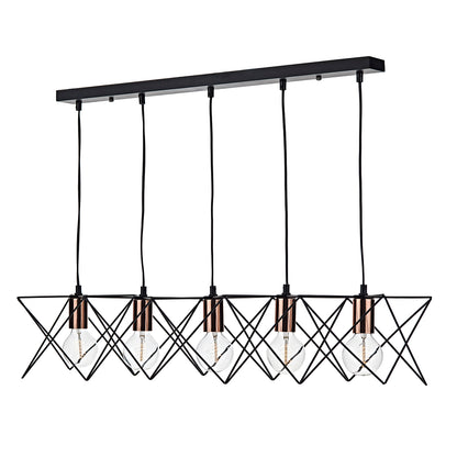 Dar Five-Light Linear Pendant
