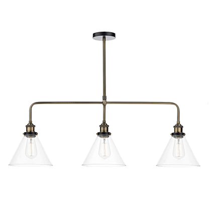 Dar Ray Three-Light Pendant