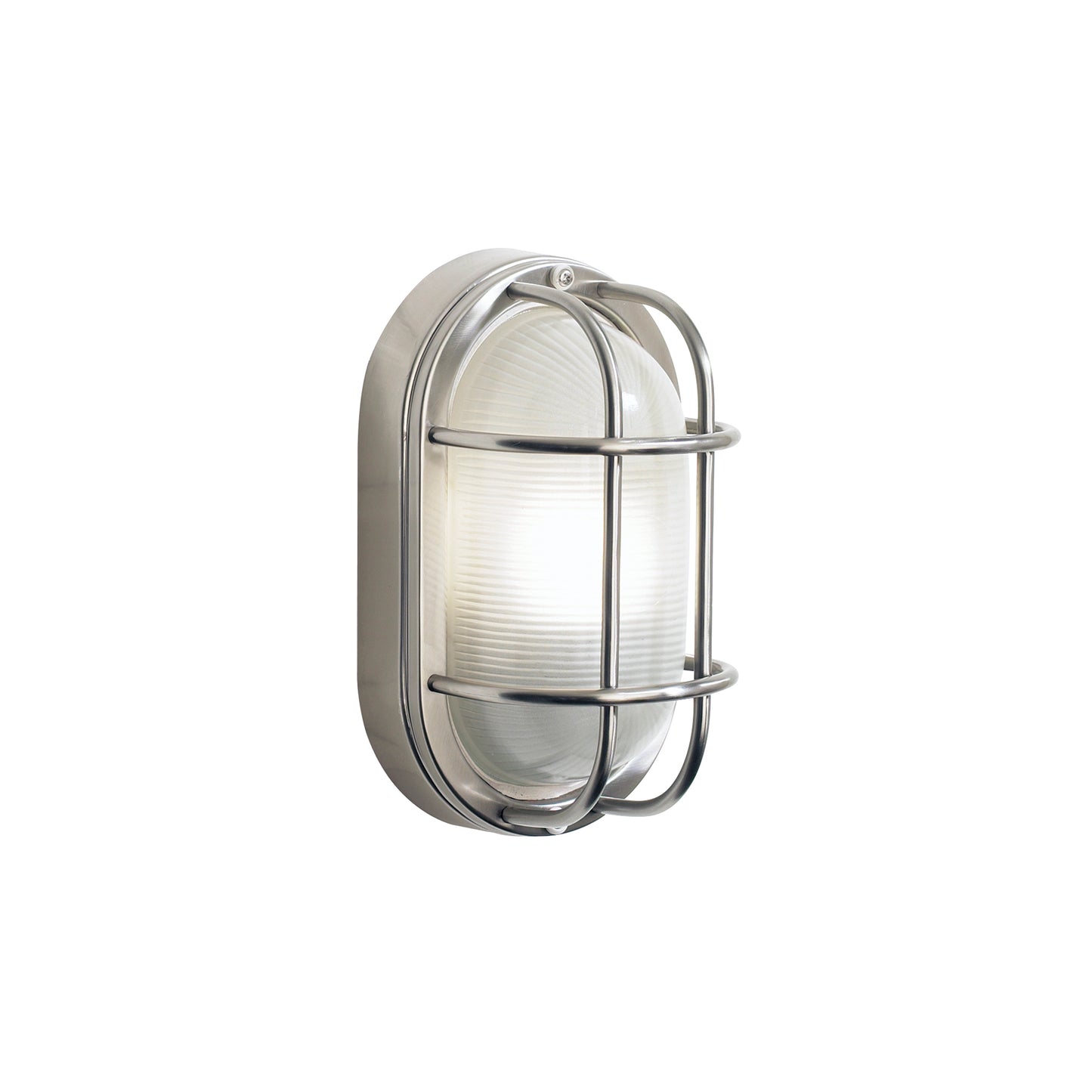 Salcombe Small Outdoor Bulkhead Oval Wall Light