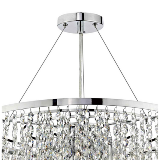 Pescara Five-Light Crystal Pendant