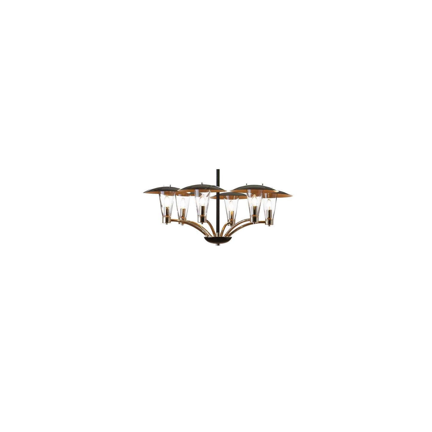 Freeman Gold Black Chandelier