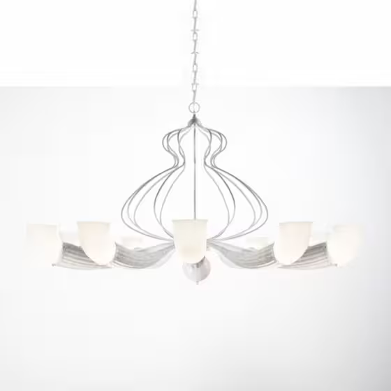 Braided 12-Arm Chandelier