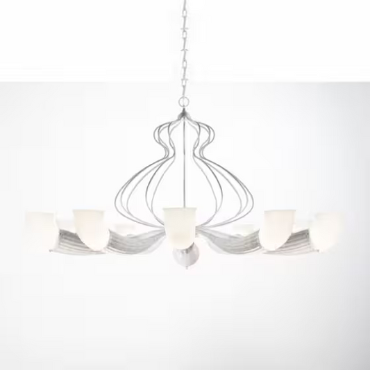 Braided 12-Arm Chandelier