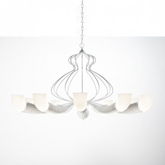 Braided 12-Arm Chandelier