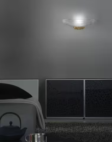 Torcello AP Glass Wall Light