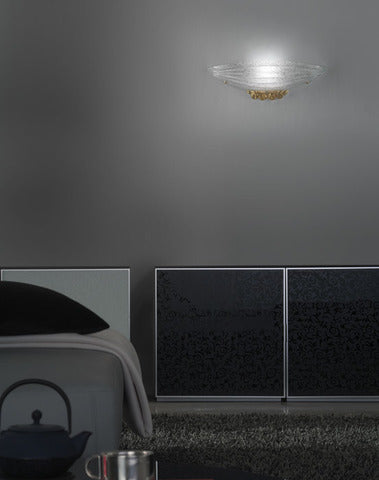 Torcello AP Glass Wall Light