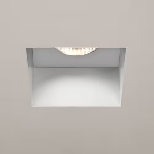 Trimless Square Fire Rated White LED Recessed Downlight