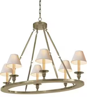 Oval Flat Line Chandelier