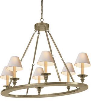 Oval Flat Line Chandelier