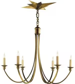 Venetian Medium 6-Light Chandelier
