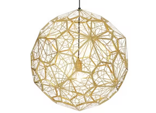 Etch Web Pendant