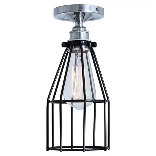 Raze Industrial Cage Ceiling Light