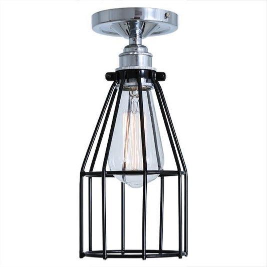 Raze Industrial Cage Ceiling Light