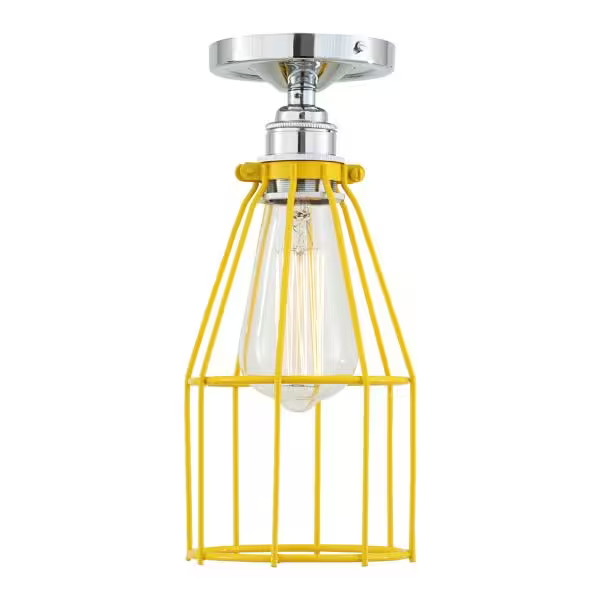 Raze Industrial Cage Ceiling Light