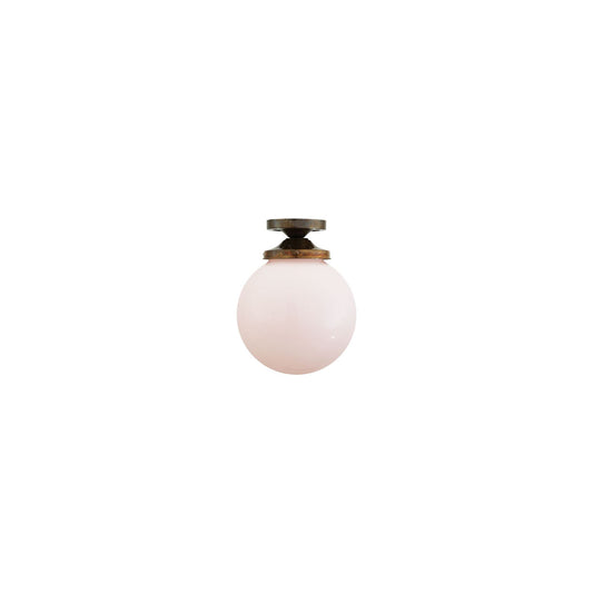 Yerevan Opal Glass Flush Ceiling Light