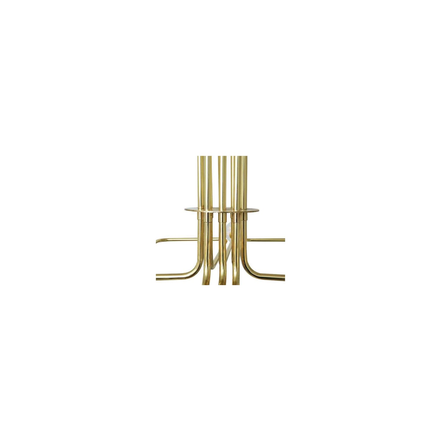 Amman 8-Light Chandelier Brass