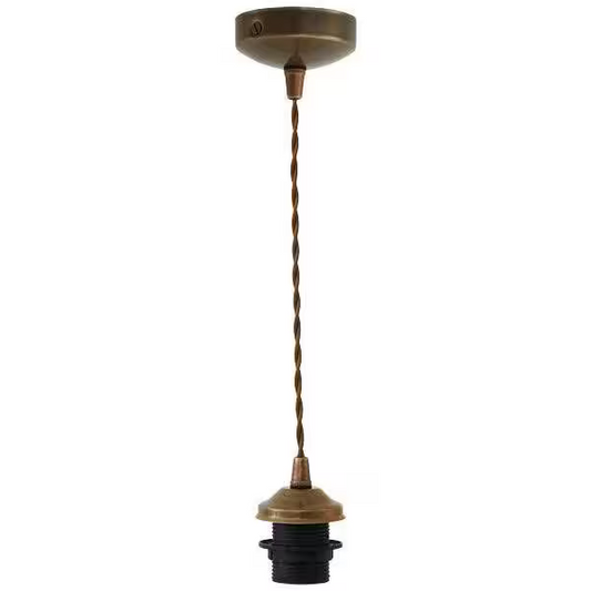 Doha Twisted Braided Suspension Pendant