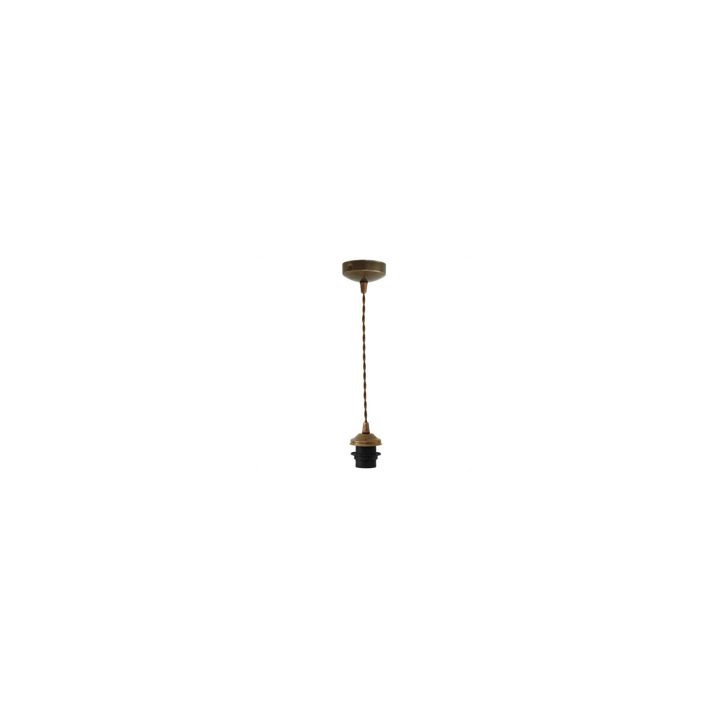 Doha Twisted Braided Suspension Pendant