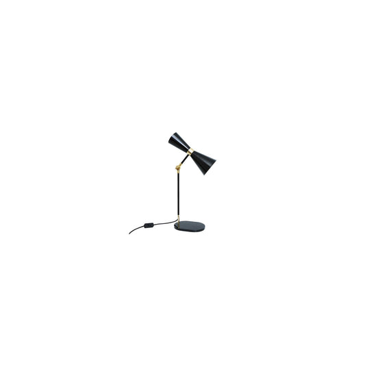 Cairo Mid-Century Brass Table Lamp