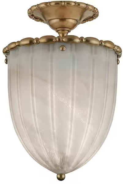Rosehill Elongated Semi Flush