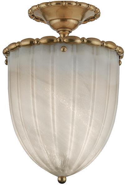 Rosehill Elongated Semi Flush