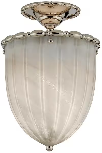 Rosehill Elongated Semi Flush