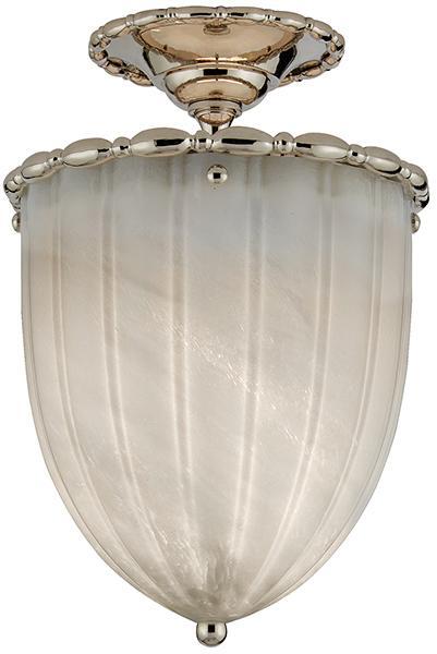 Rosehill Elongated Semi Flush