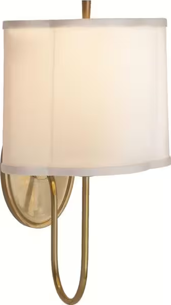 Simple Scallop Wall Sconce