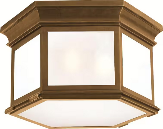 Club Large Hexagonal Flush Mount