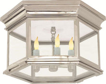 Club Large Hexagonal Flush Mount