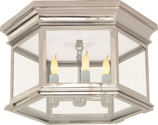 Club Large Hexagonal Flush Mount