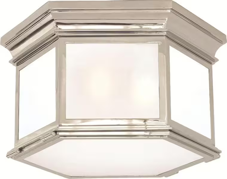 Club Large Hexagonal Flush Mount