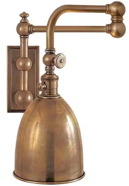 Pimlico Double Swing Arm Wall Light