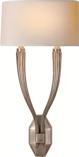 Ruhlmann Double Upward Wall Sconce