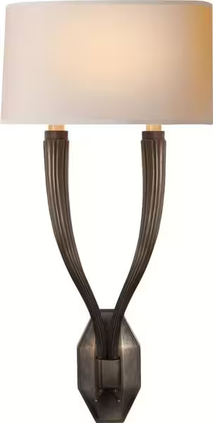Ruhlmann Double Upward Wall Sconce