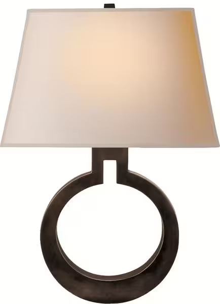 Ring Form Large Wall Sconce