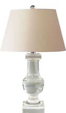 Balustrade Round Table Lamp Crystal