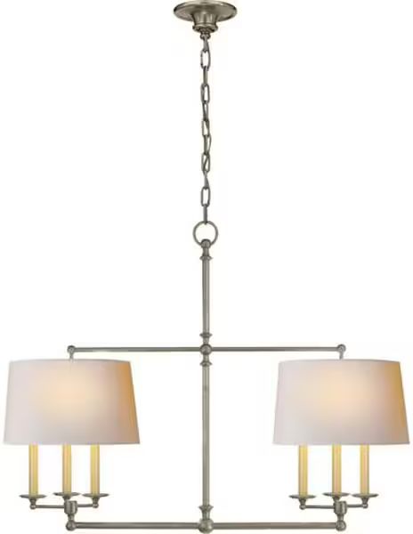 Classic Six-Light Billiard Pendant