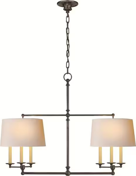 Classic Six-Light Billiard Pendant