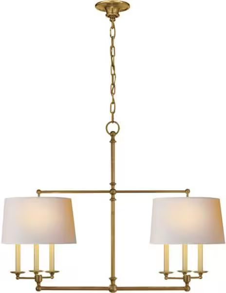 Classic Six-Light Billiard Pendant