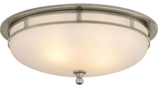 Openwork Large Flush Mount