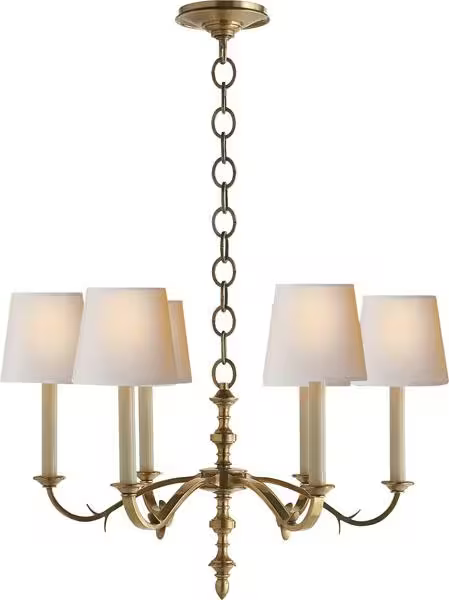 Channing Small Six-Light Chandelier